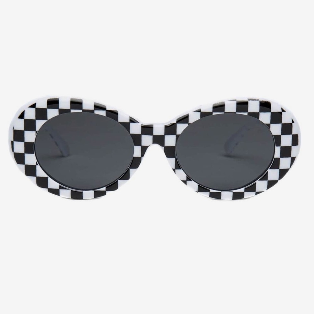 Checkered Clout glasses